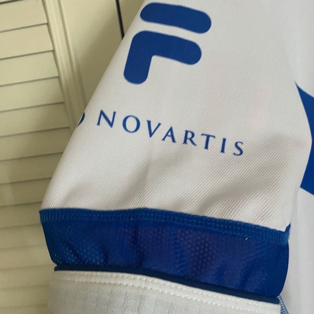 Soccer Jersey 2003 club Velez Argentina FILA Novartis Futbol white Voltaren - Picture 14 of 15